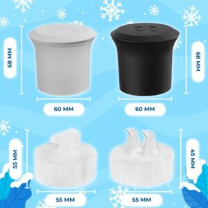 Polar Bear Ice Mold,Penguin Ice Mold,ice cubes,Ice Mold,Polar Animal Ice Molds