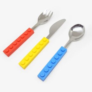 Brick Shape Stackable Cutlery Set