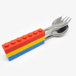 Brick Shape Stackable Cutlery Set