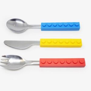Brick Shape Stackable Cutlery Set