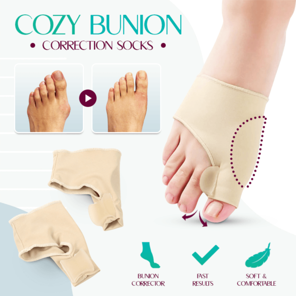Cozy Bunion Correction Socks