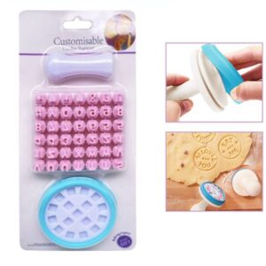 Interchangeable Alphabet Cookie Stamp Set