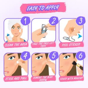 Invisible Thin Face Stickers