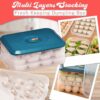 Multi Layers Stacking Fresh Keeping Dumpling Box