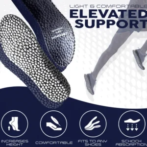 Popcorn Elastic Heighten Insoles