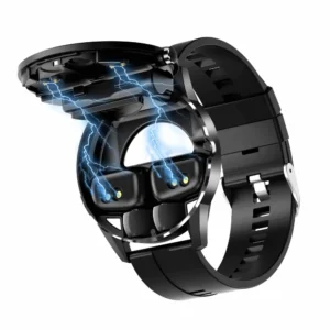 Smart Watch with Wireless Bluetooth Earbuds