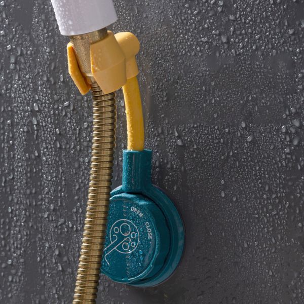 Staffa doccia regolabile a 360° senza perforazioni