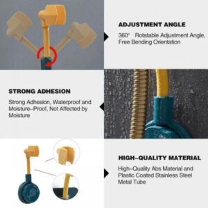 360° Punch-Free Adjusting Shower Bracket