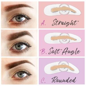 Adjustable Eyebrow Stamp Set