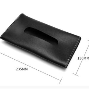 Car Sun Visor Leather Tissue Box