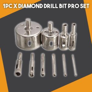 Diamond Drill Bit Pro Set