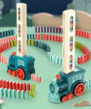 Domino Train Blocks Set