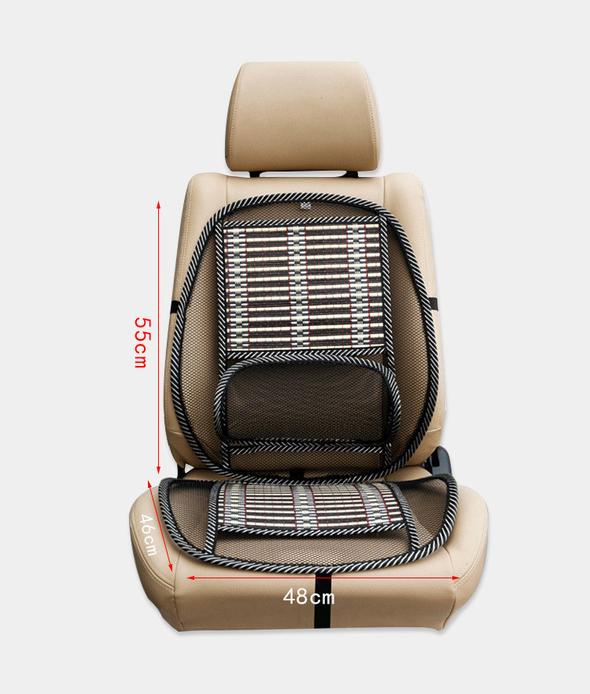Ergonomic Bamboo Car Seat Pad