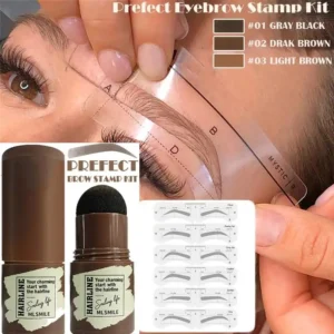 EyeBrow Stamp Waterproof Stencil Kit