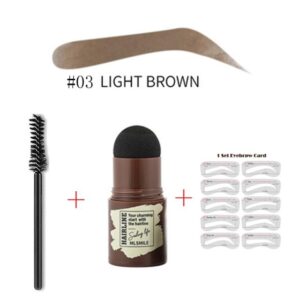 EyeBrow Stamp Waterproof Stencil Kit