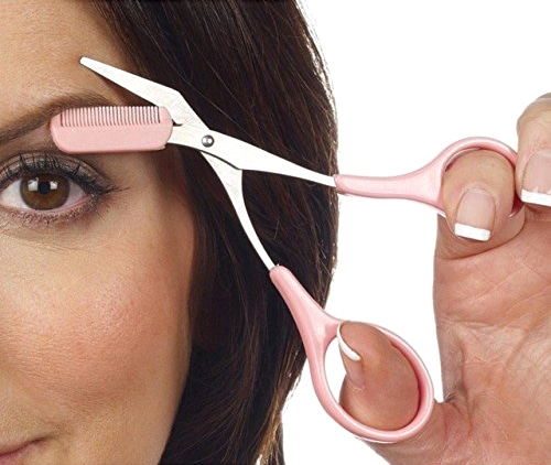 Eyebrow Scissors With Comb