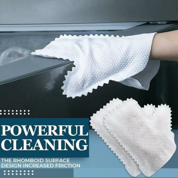 Fish Scale Cleaning Duster Gloves