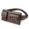 Leather Sling Crossbody Chest Waist Bag