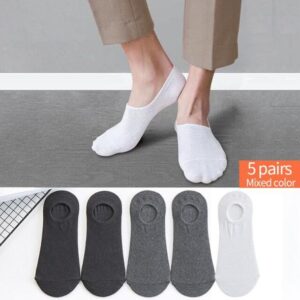 Men's Socks Breathable Invisible Socks Deodorant Socks