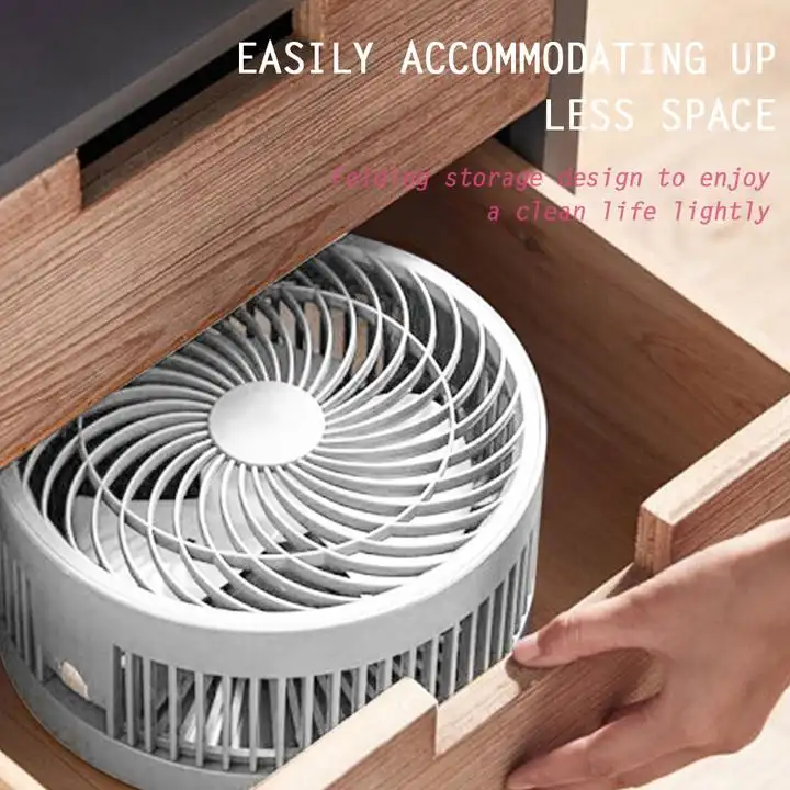 Mini Folding Telescopic Portable Fan