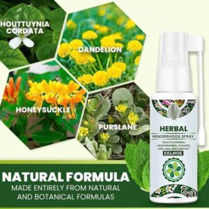 Natural Herbal Hemorrhoids Spray