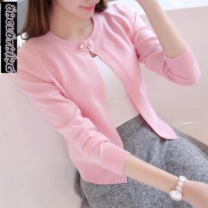 New Style Long-sleeved Cardigan Sweater