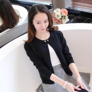New Style Long-sleeved Cardigan Sweater