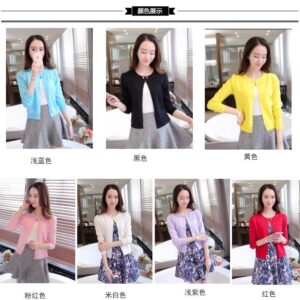 New Style Long-sleeved Cardigan Sweater