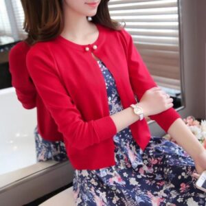 New Style Long-sleeved Cardigan Sweater