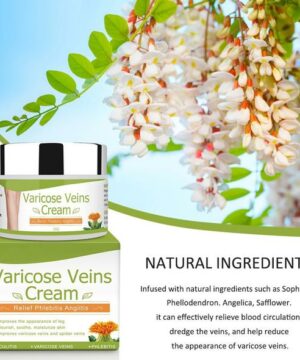 Organic Varicose Vein Healing Cream