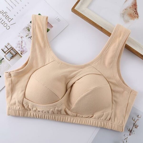 Plus Size Seamless Push Up Bra breathable