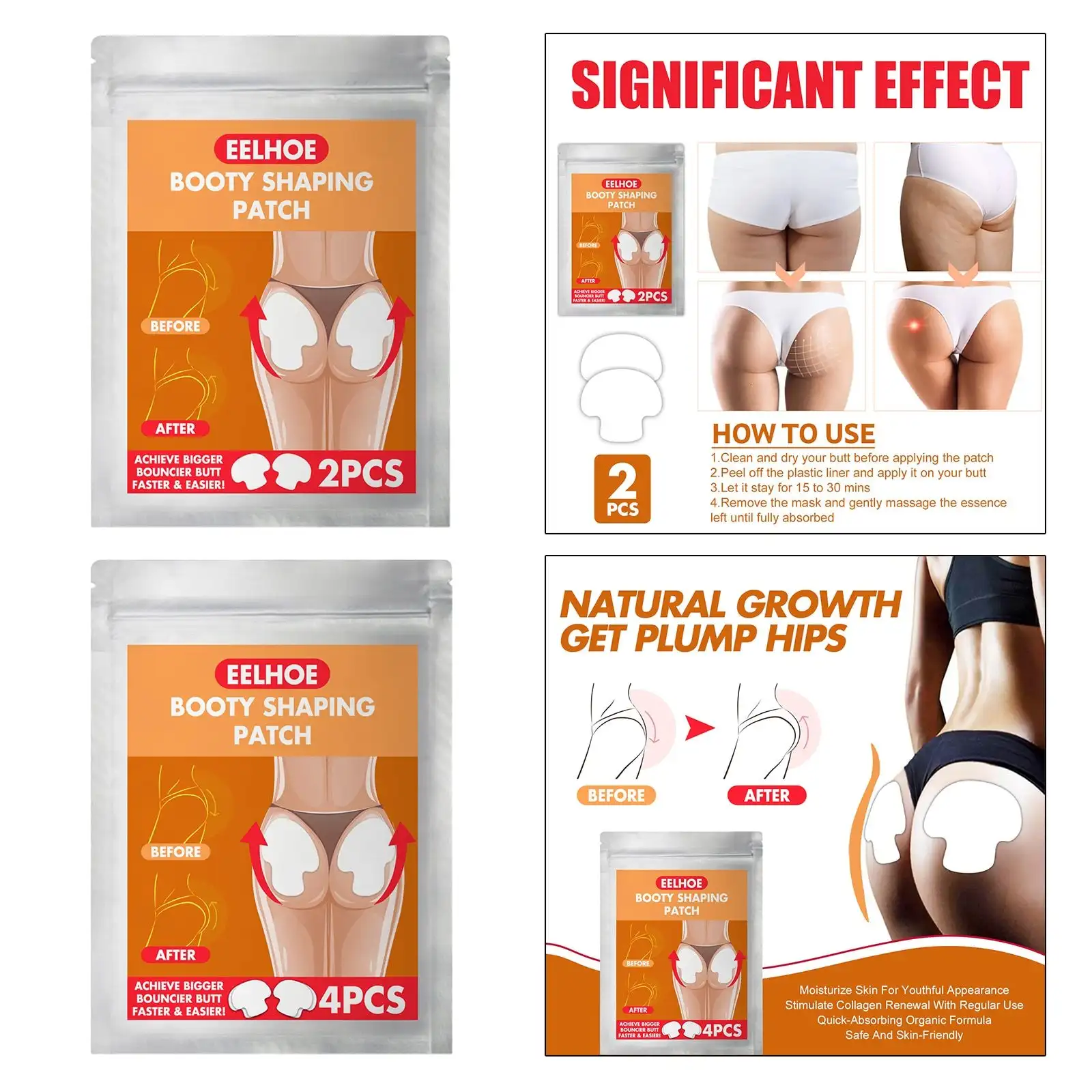 Pro Butt-Lift Shaping Patch Set