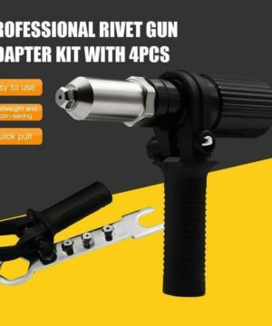 Professional Rivet Gun Adapter Kit