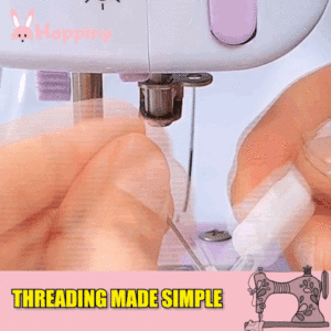 Reduce Eye Strain When Threading Sewing Machine Needles! Whether you're an expert in sewing or someone who just wants to try out a fun project for the very first time, you're gonna have to thread that machine! Getting a limp piece of thread through the eye of the needle can be a challenge. But threading a sewing machine shouldn't take up your valuable time and it shouldn't be frustrating as well! You just need the help of our Sewing Machine Threader & Needle Inserter!