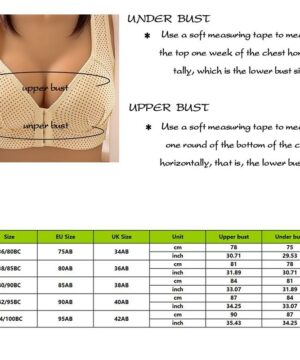 Seamless Front Closure Sexy Full Cup Push Up Bra