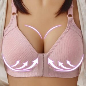 Seamless Front Closure Sexy Full Cup Push Up Bra
