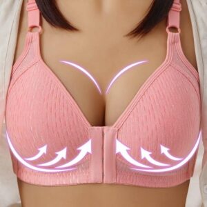 Seamless Front Closure Sexy Full Cup Push Up Bra