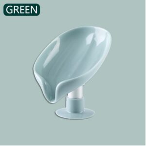 Self-Draining Leaf-Shaped Soap Holder
