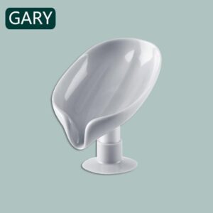Self-Draining Leaf-Shaped Soap Holder