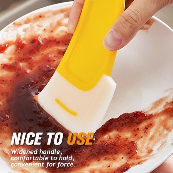 Silicone Heat Resistant Cleaning Flexible Scraper 50 OFF