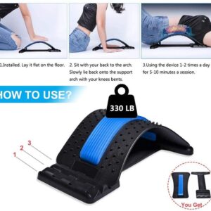 Stretch Therapy Lumbarc Support Massager