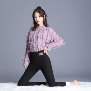 Warm Leggings High Waist Skinny Pants
