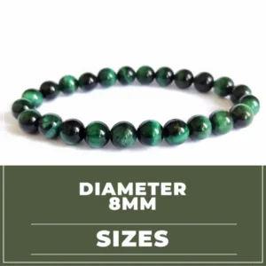 WealthyBoost Green Tigerite Bracelet