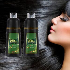 10-minutiline taimne juukseid tumenev šampoon