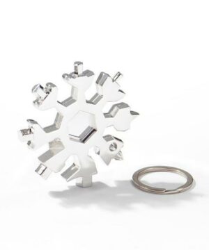 18-in-1 Portable Stainless Steel Snowflake Multi-Tool