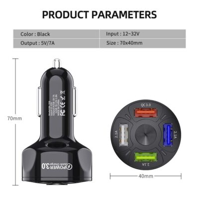 4 in 1 Charging Car Port
