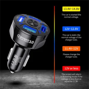 4 in 1 Charging Car Port