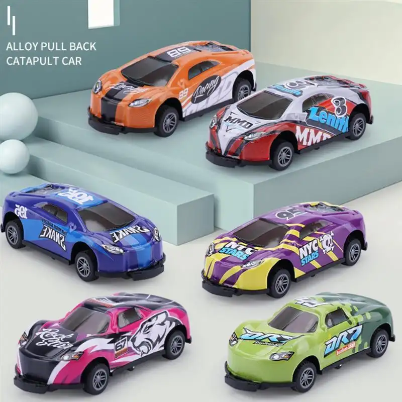 6/8Pcs Stunt Toy Car For Kids