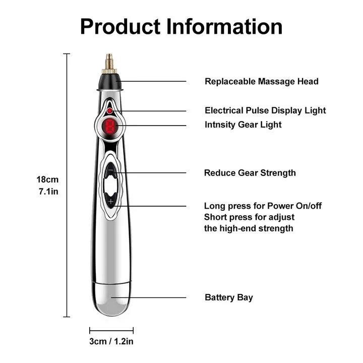 Acu Massager - Acupuncture Massage Pen - Image 4