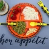 Construction Plate and Utensils